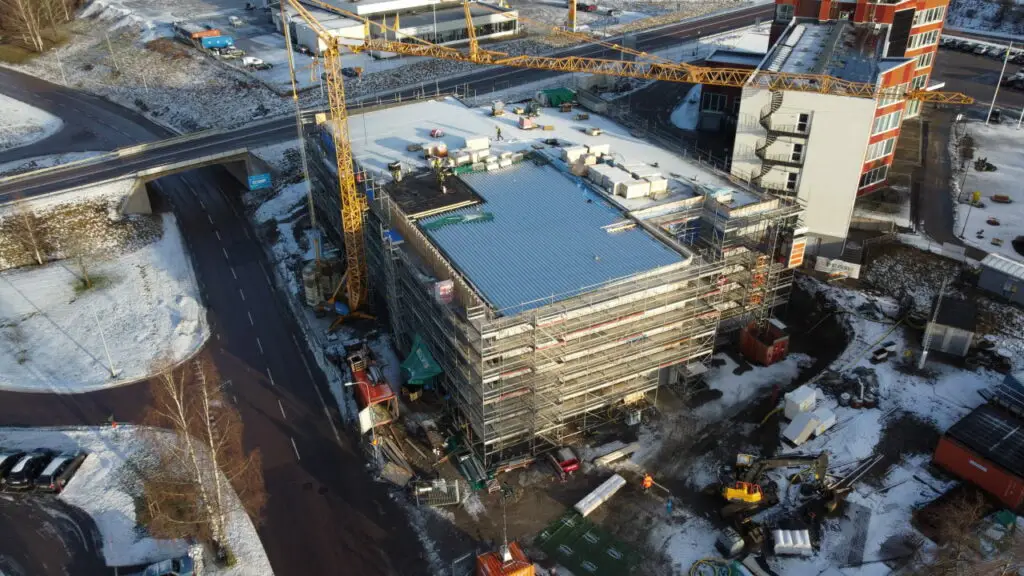 Ytan är viktig i Årjängs nya badhus